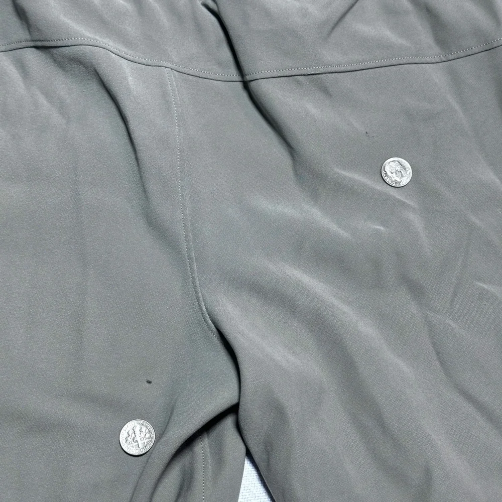 Lululemon On the Fly‎ Jogger Womens Size 2 Luxtreme Stretch 28" Grey Athleisure - Picture 10 of 16